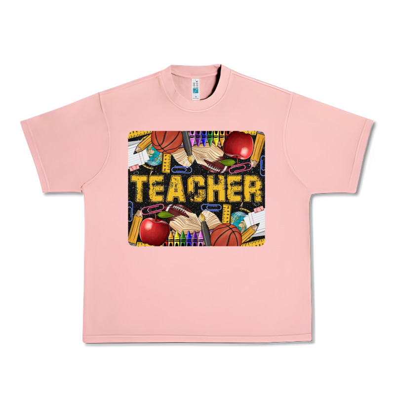 Western Teacher Black And Glitter Urban Heavy Tee by LillyAllenDesigns | Teevron