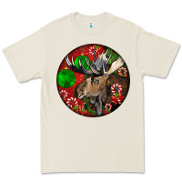 Bone moose buck deer christmas Premium Tee - LillyAllenDesigns