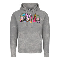 Cloud Rock easter bunny mama Vintage Hoodie - BarkalooDesign