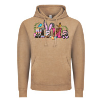Vintage Coffee easter bunny mama Vintage Hoodie - BarkalooDesign