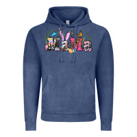 Vintage Denim easter bunny mama Vintage Hoodie - BarkalooDesign