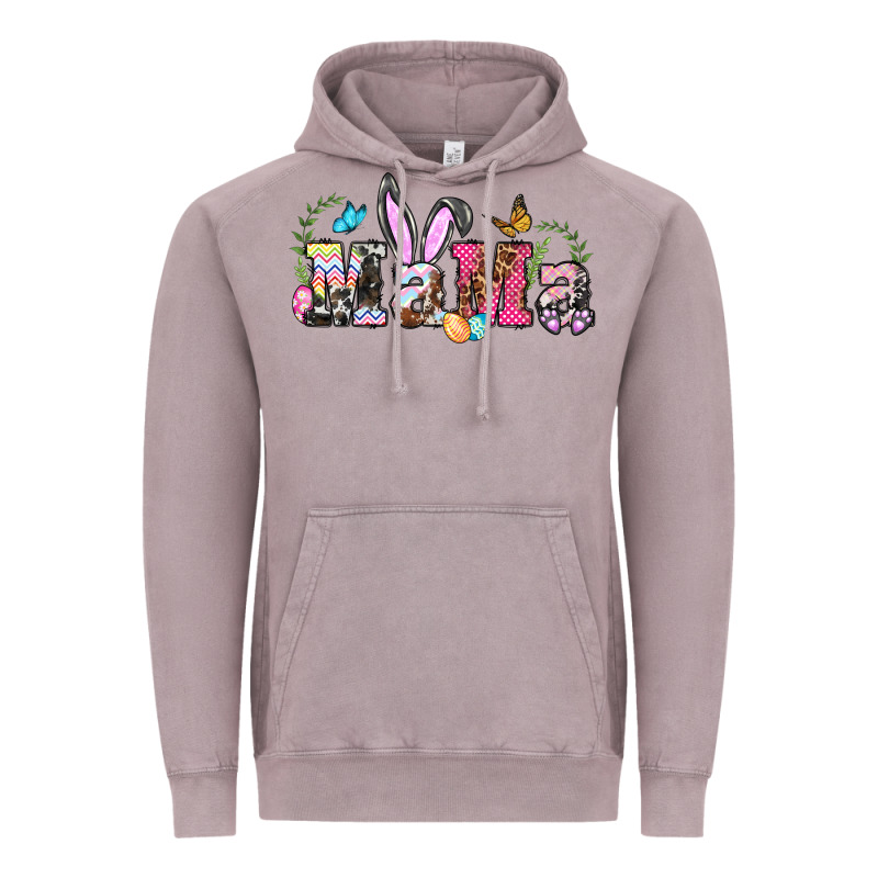 Easter Bunny Mama Vintage Hoodie by BarkalooDesign | Teevron