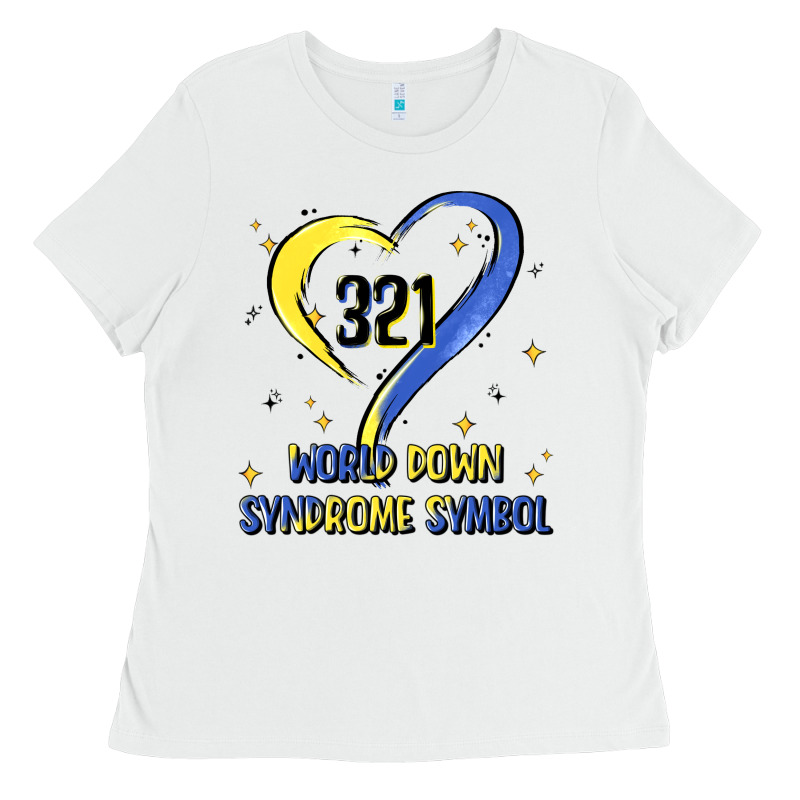 World Down Syndrome Symbol Ladies Tee by Artiststas | Teevron