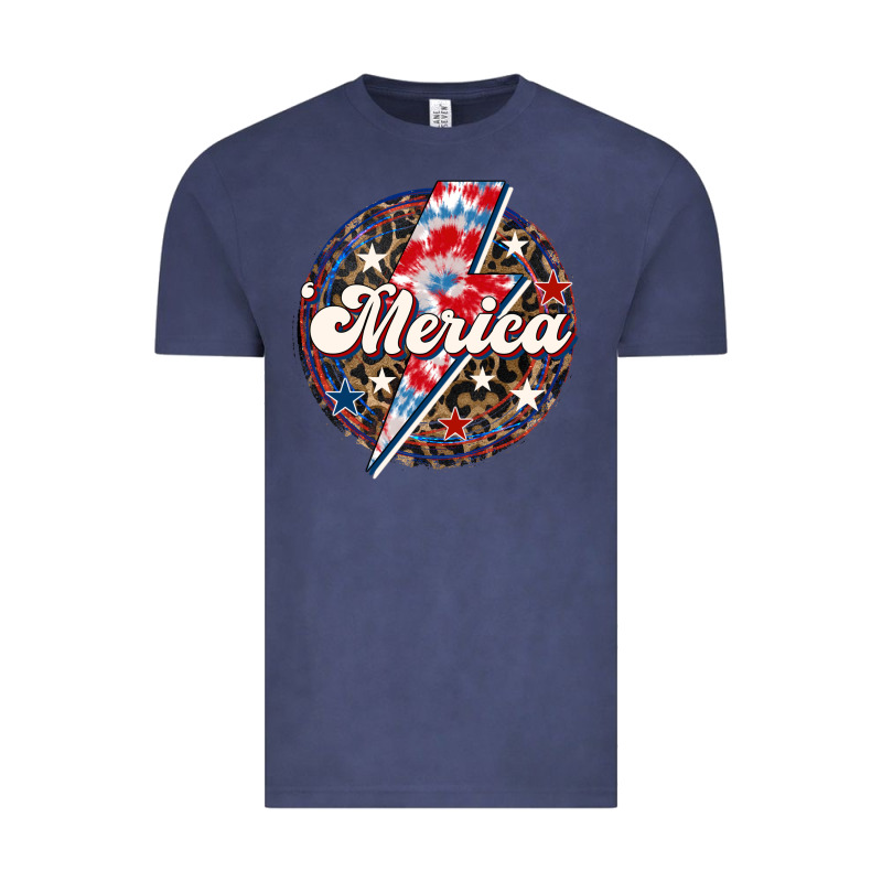 Western Merica Patriotic Vintage Tee by LillyAllenDesigns | Teevron