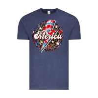Vintage Denim Western Merica Patriotic Vintage Tee - LillyAllenDesigns