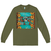 Army Green dog mama Long Sleeve Tee - Artiststas