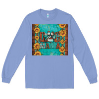 Colony Blue dog mama Long Sleeve Tee - Artiststas