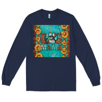 Navy dog mama Long Sleeve Tee - Artiststas
