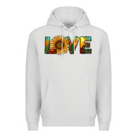 Dove Grey desert sunflower love Premium Hoodie - RanaPortraitStore