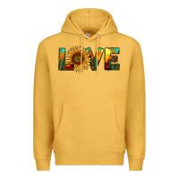 Mustard desert sunflower love Premium Hoodie - RanaPortraitStore