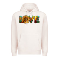 Pale Pink desert sunflower love Premium Hoodie - RanaPortraitStore