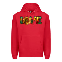 Red desert sunflower love Premium Hoodie - RanaPortraitStore
