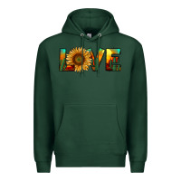 Sports Green desert sunflower love Premium Hoodie - RanaPortraitStore