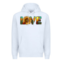 White desert sunflower love Premium Hoodie - RanaPortraitStore
