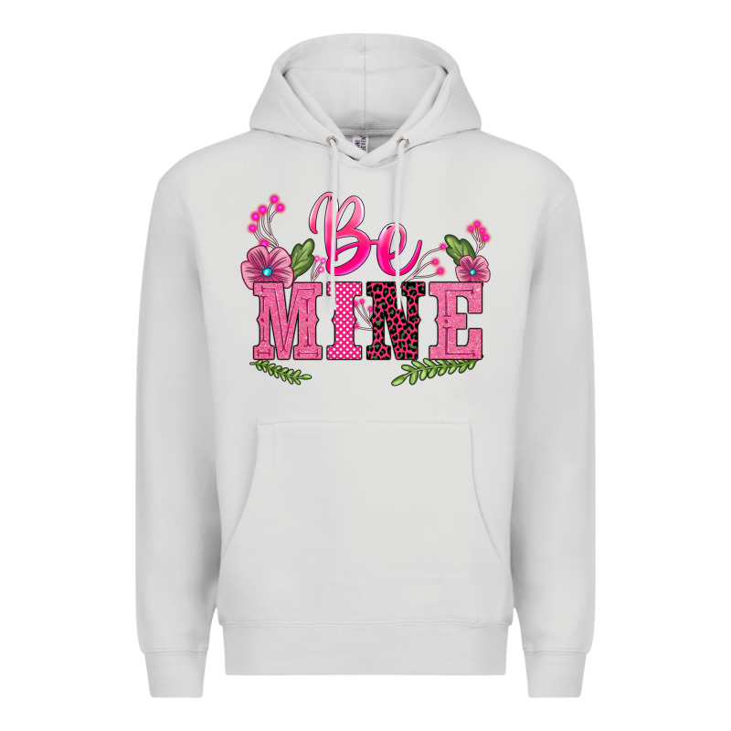 Walentine's Day Be Mine Premium Hoodie by BarkalooDesign | Teevron