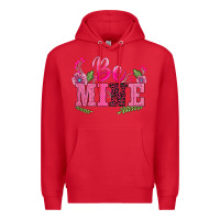 Red walentine's day be mine Premium Hoodie - BarkalooDesign