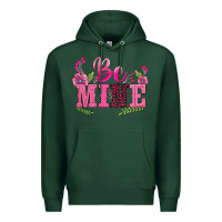 Sports Green walentine's day be mine Premium Hoodie - BarkalooDesign