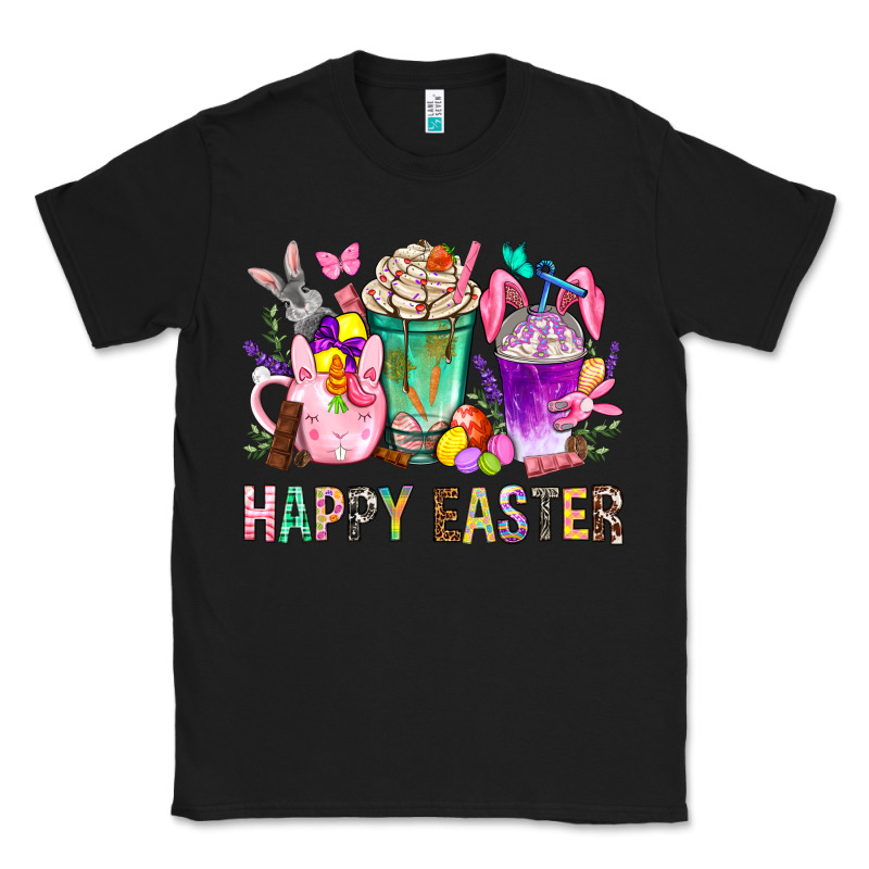 Happy Easter Coffee Cups With Bunny Classic Tee by BundleAndBundleShop | Teevron