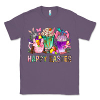 Lavender Happy Easter Coffee Cups With Bunny Classic Tee - BundleAndBundleShop