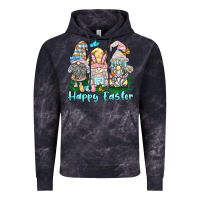 Cloud Black happy easter gnome Vintage Hoodie - BarkalooDesign