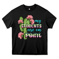 Black my students are on point Heavy Core Tee - BundleAndBundleShop