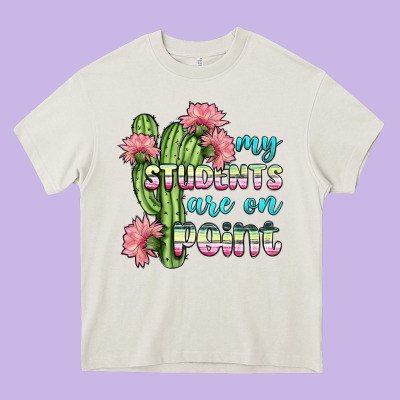 My Students Are On Point Heavy Core Tee Designed By Bundleandbundleshop
