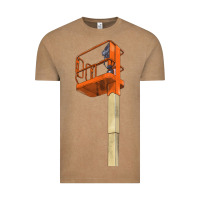Vintage Coffee Single Man Lift Vintage Tee - LillyAllenDesigns