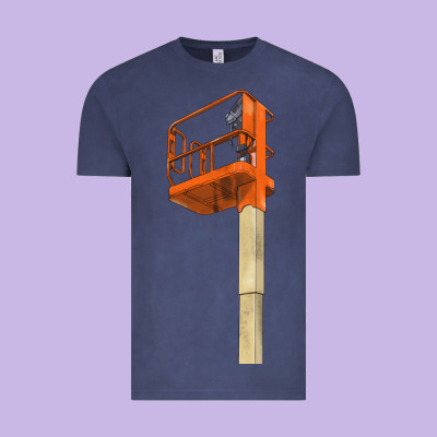 Single Man Lift Vintage Tee Designed By Lillyallendesigns