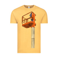 Vintage Mustard Single Man Lift Vintage Tee - LillyAllenDesigns