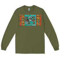 Army Green dog mama license plate Long Sleeve Tee - Artiststas