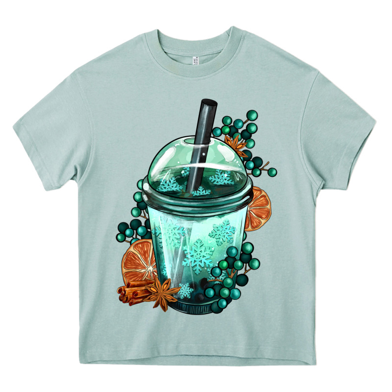 Winter Bobba Cup Heavy Core Tee by FaDigitalArtStudio | Teevron