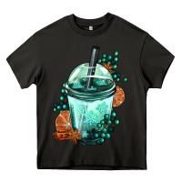 Asphalt Winter Bobba Cup Heavy Core Tee - FaDigitalArtStudio