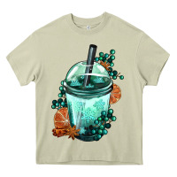 Mossy Winter Bobba Cup Heavy Core Tee - FaDigitalArtStudio