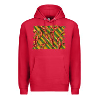 Cardinal mardi gras crawfish background Premium Hoodie - BarkalooDesign