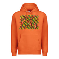 Carrot mardi gras crawfish background Premium Hoodie - BarkalooDesign