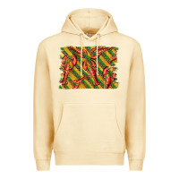 Pina Colada mardi gras crawfish background Premium Hoodie - BarkalooDesign