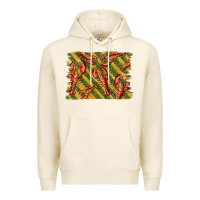 Tofu mardi gras crawfish background Premium Hoodie - BarkalooDesign