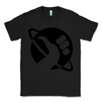 Black hitchhike Classic Tee - baoMotion