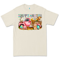 Bone Happy Easter Animal Farm Truck Premium Tee - CowhideDigitalArt