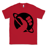 Red hitchhike Classic Tee - baoMotion