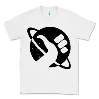 White hitchhike Classic Tee - baoMotion