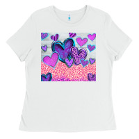 White love Ladies Tee - CowhideDigitalArt