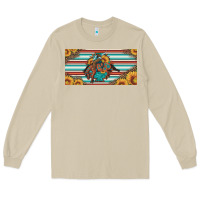 Mushroom bucking bronco aztec shape license plate Long Sleeve Tee - Artiststas