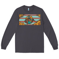 Smoke bucking bronco aztec shape license plate Long Sleeve Tee - Artiststas