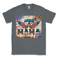 Charcoal Heather american mama Classic Tee - BarkalooDesign