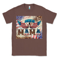 Chestnut american mama Classic Tee - BarkalooDesign