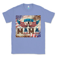 Colony Blue american mama Classic Tee - BarkalooDesign
