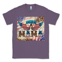 Lavender american mama Classic Tee - BarkalooDesign