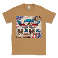 Toasted Coconut american mama Classic Tee - BarkalooDesign