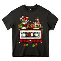 Asphalt christmas cassette Heavy Core Tee - FaDigitalArtStudio